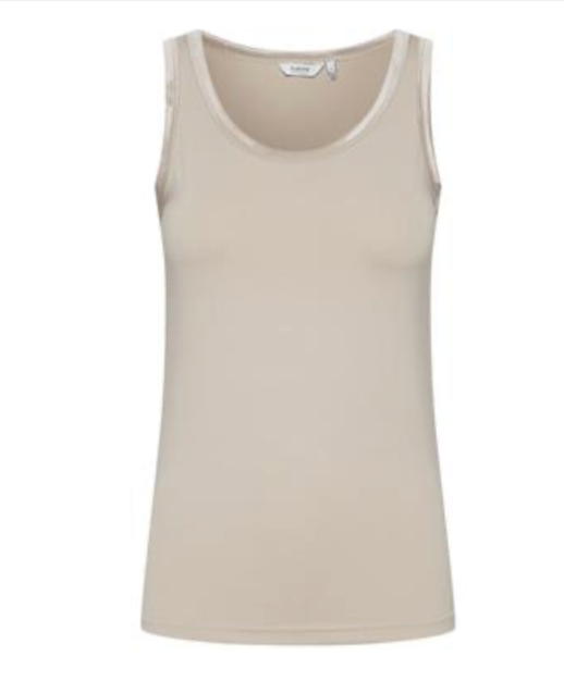 Byoung Iane Vest top in Moonlight Nude