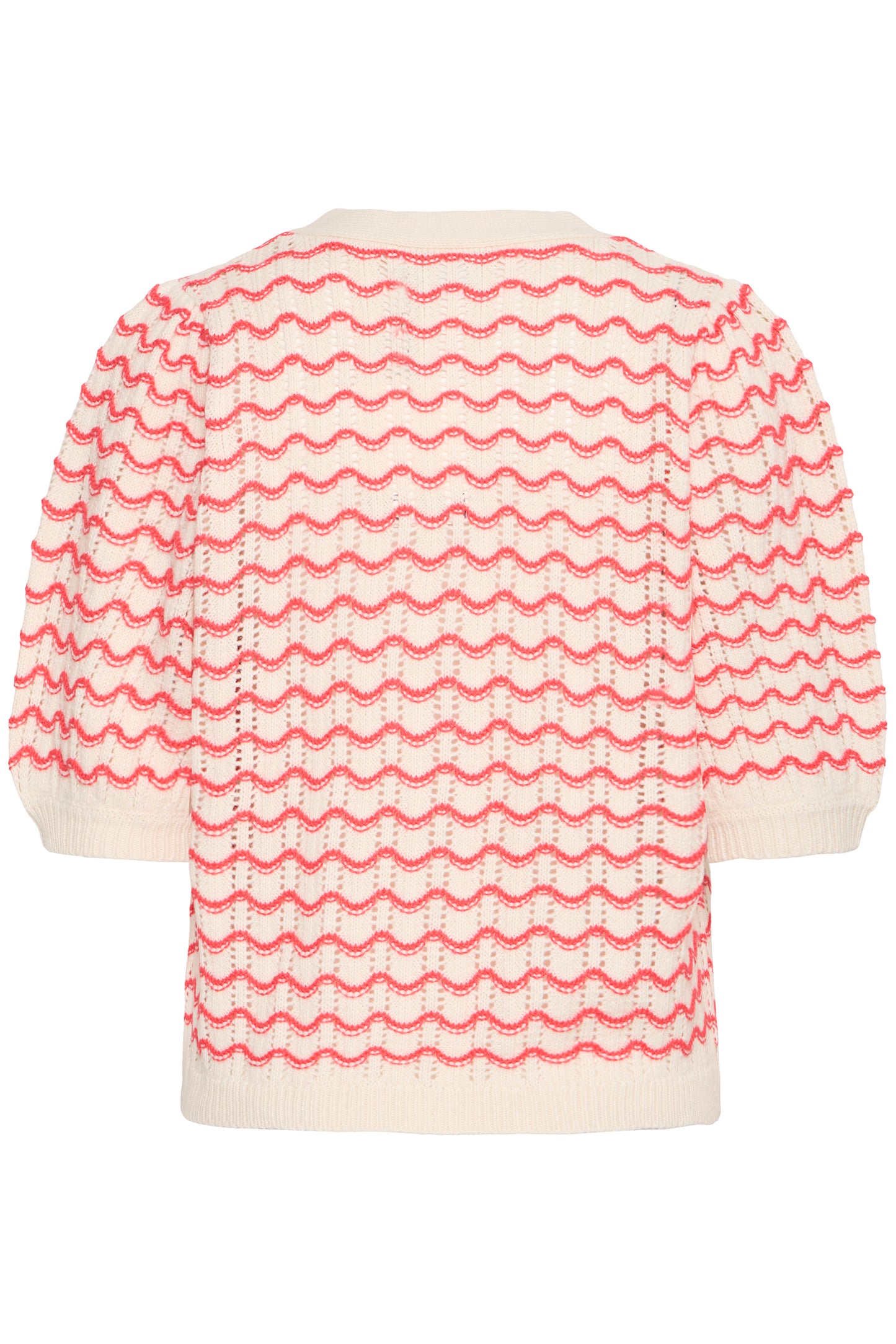 ICHI Ihardina Cardigan in Geranium