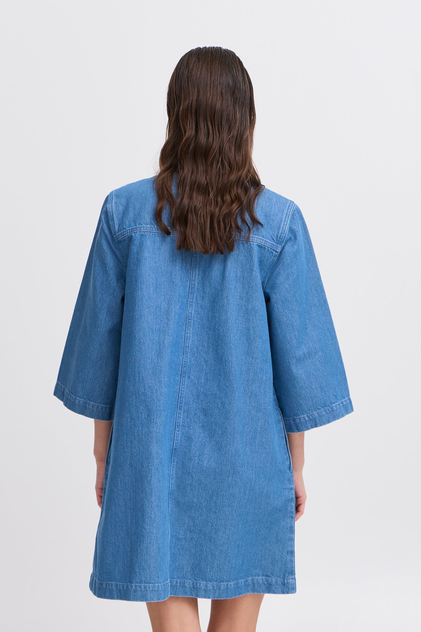 Byoung Bykistini Dress In Mid blue Denim