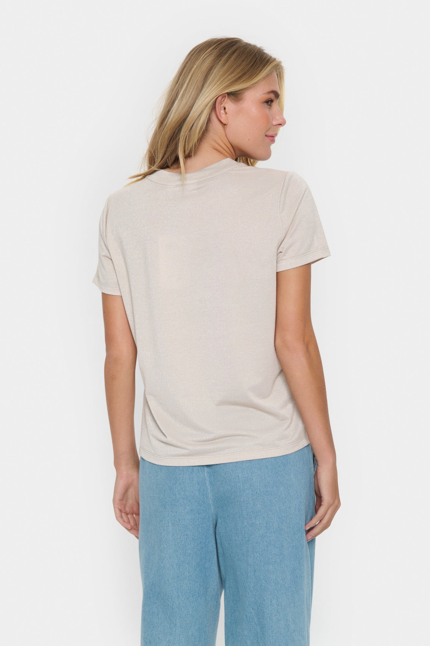 Saint Tropez Haga SZ Regular T-Shirt in Plaza taupe