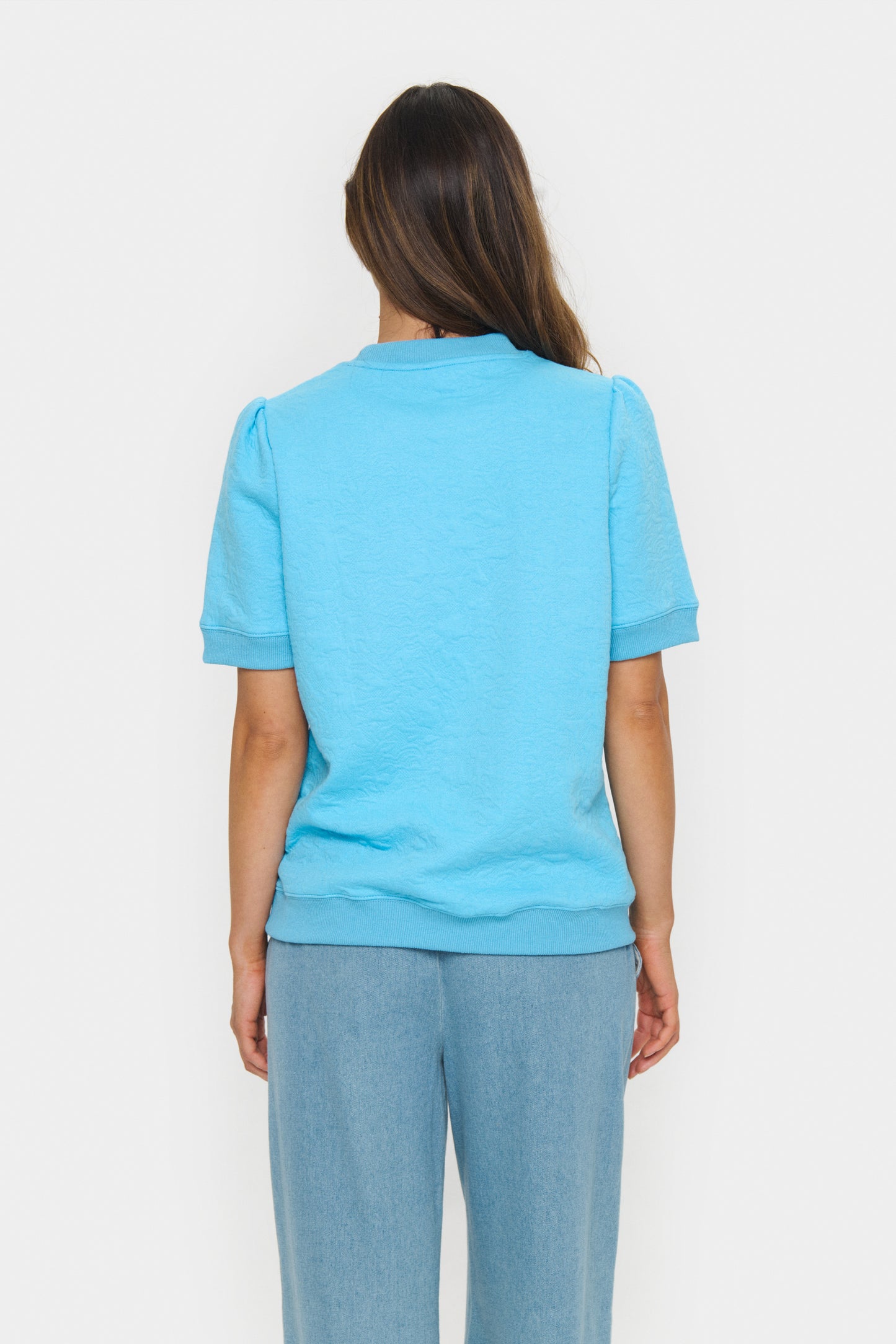 Saint Tropez Jools SZ Sweatshirt in Ethereal Blue
