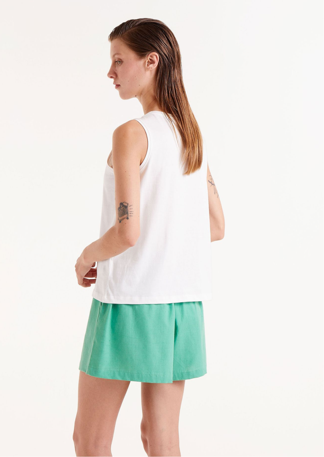 Compania Fantastica Tee with pineapple detail