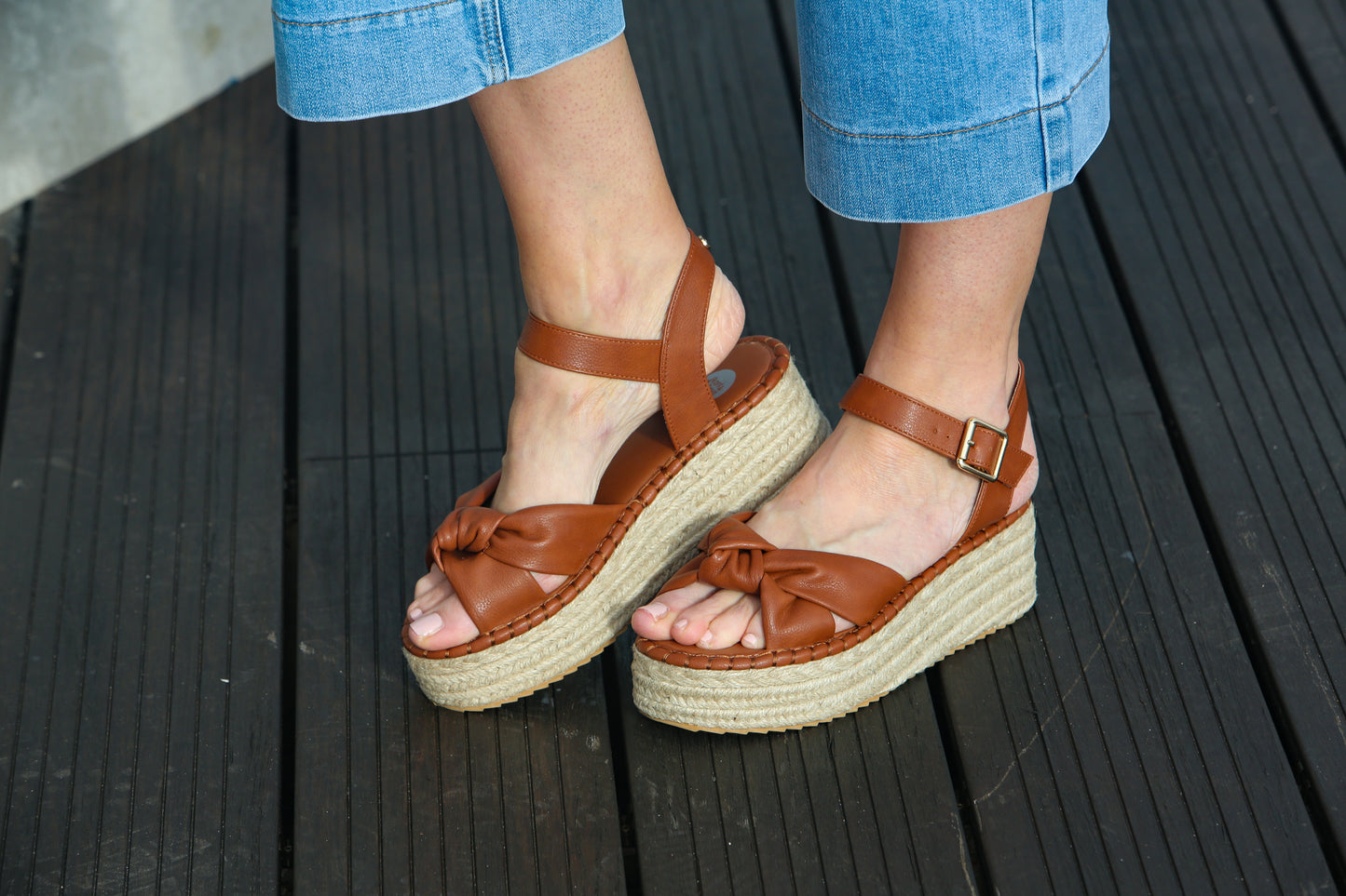 Rant & Rave Breena Sandal in Tan