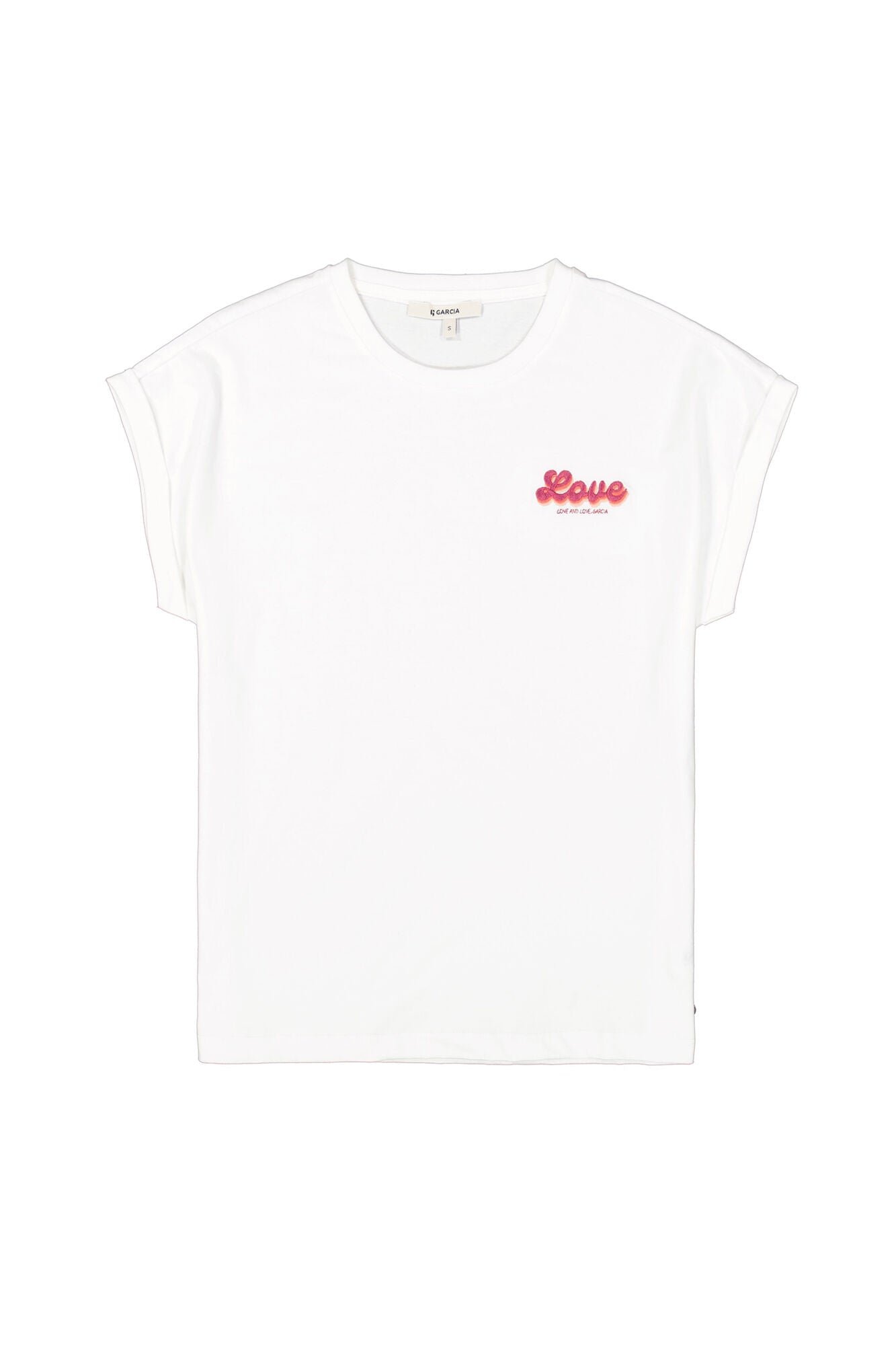 Garcia Love Tee in White