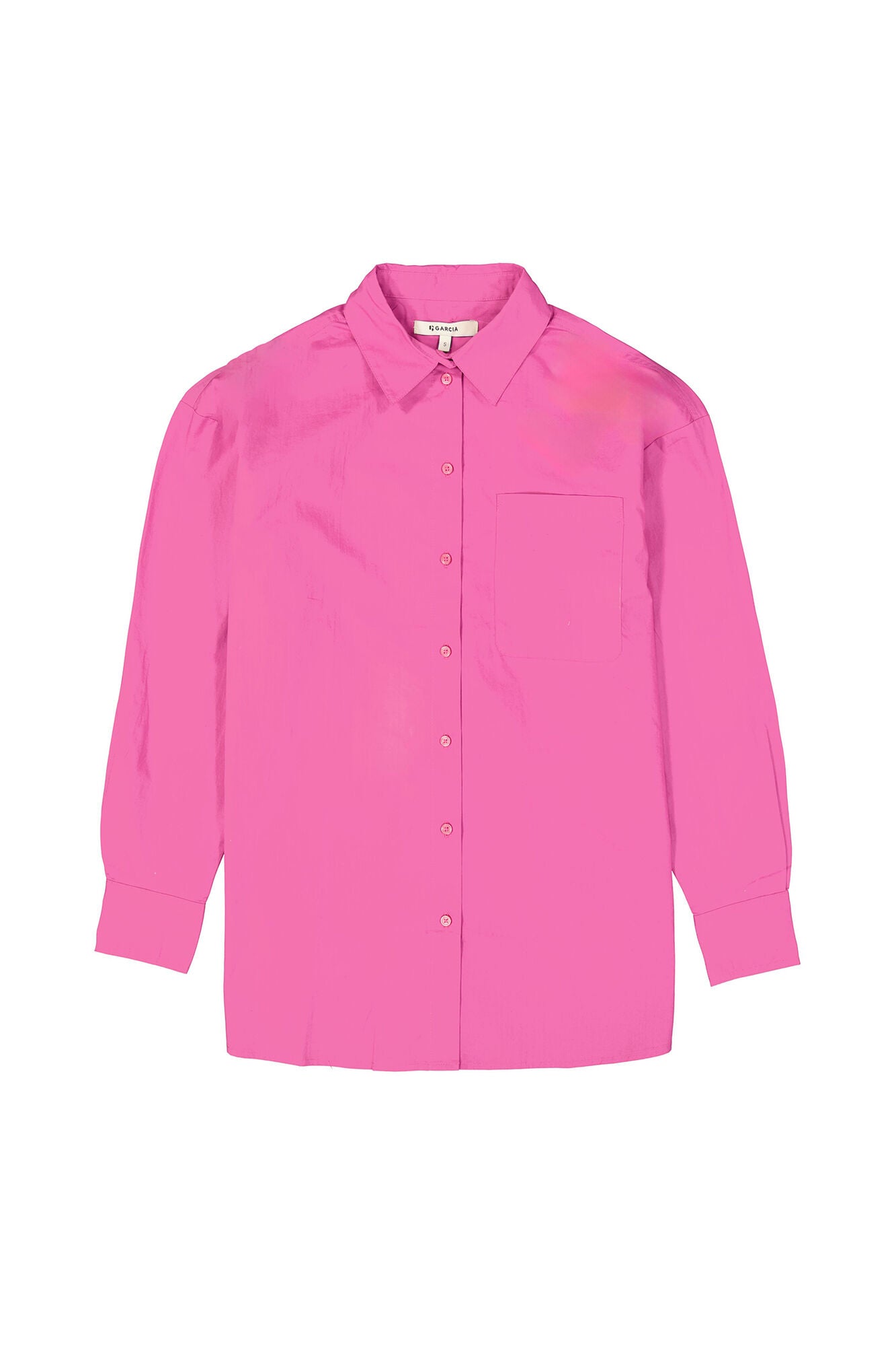 Garcia ladies long sleeve shirt in meadow mauve