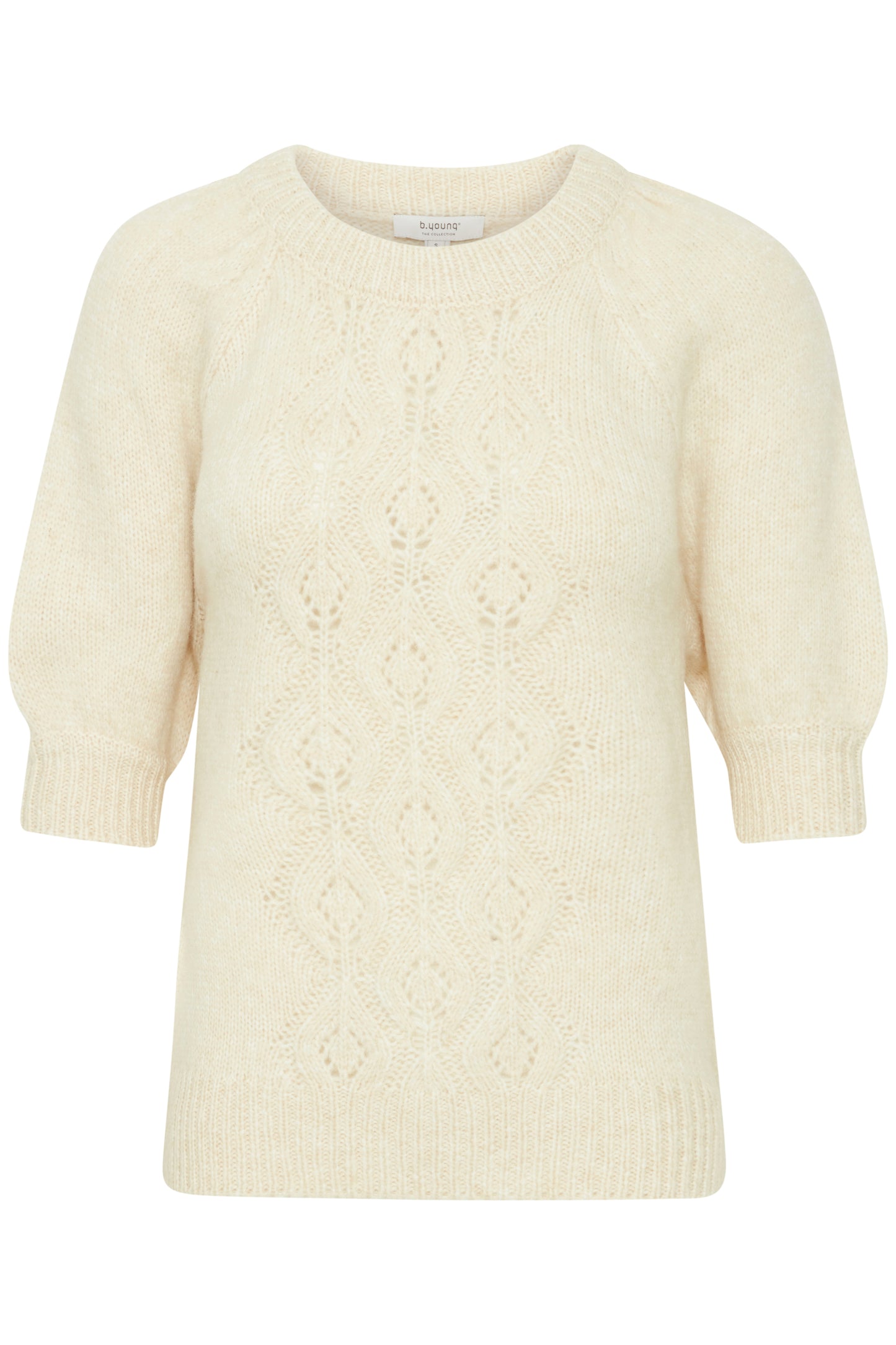 Byoung Byoksana Short Sleeve Jumper in Birch