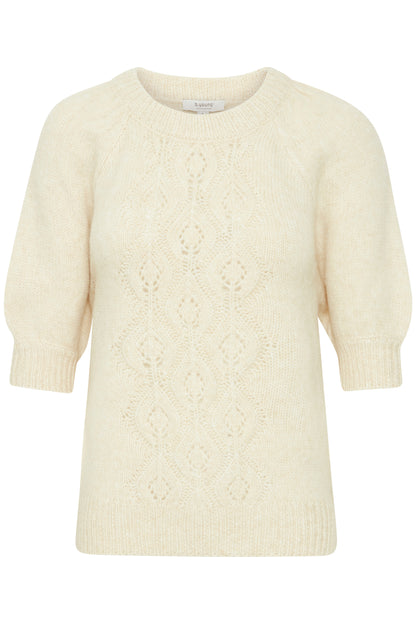 Byoung Byoksana Short Sleeve Jumper in Birch