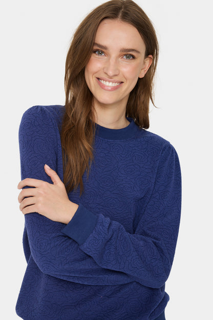 Saint Tropez Gandy Sweatshirt in Midnight Sail