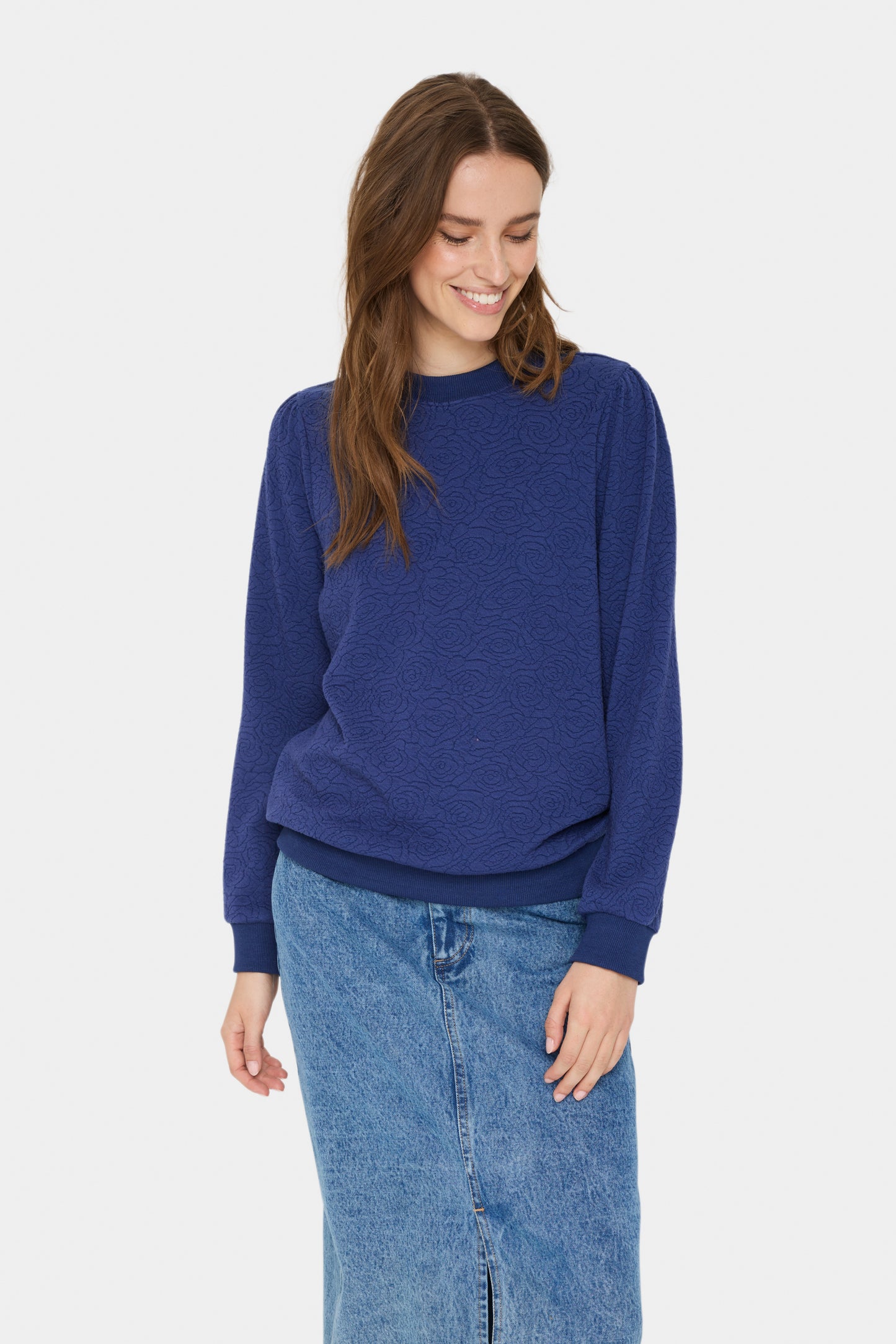 Saint Tropez Gandy Sweatshirt in Midnight Sail