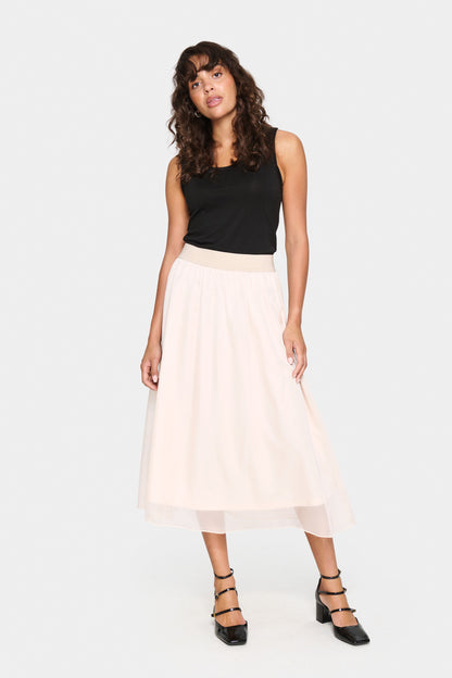 Saint Tropez Coral Skirt in Grey