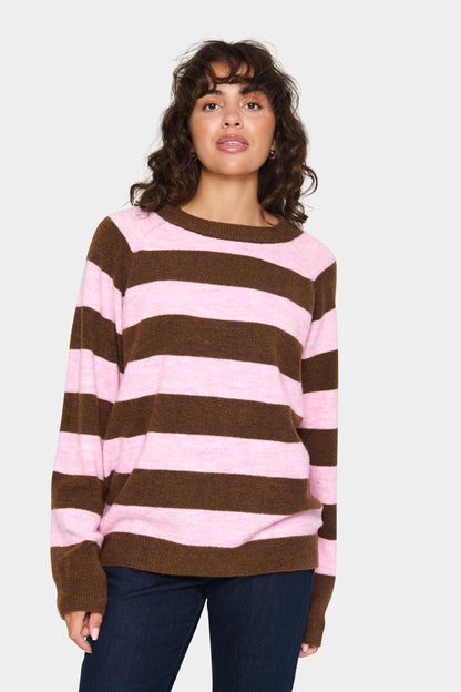 Saint tropez Garbie Pullover in Chateau/Nut