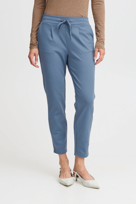 Byoung Rizetta Crop Pants in Blue Horizon