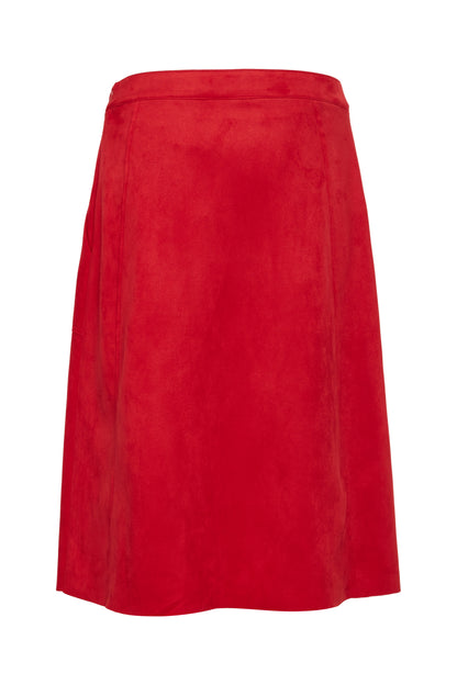 Byoung Bytomira Midi Skirt In Scarlet Sage