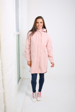 Load image into Gallery viewer, Relax and Renew Fallon Rain Coat in Blush
