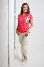 Load image into Gallery viewer, Relax &amp; Renew Bella Tee in Bubble Gum Pink
