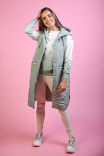 Load image into Gallery viewer, Relax &amp; Renew Roxie Gilet in Sage Green

